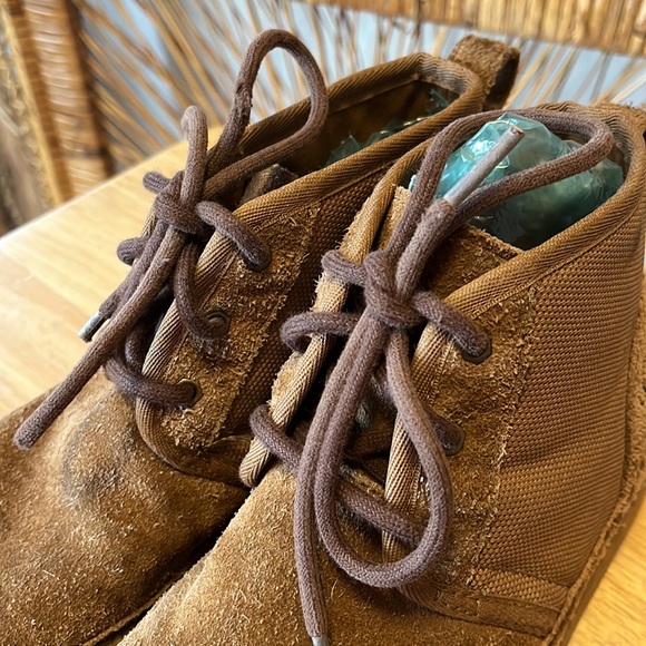 Ugg Kids Classic Neumel II Unlined Chestnut Lace Up Boots - Size 2 - Picture 8 of 13